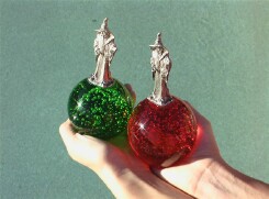 Wizard on Glass Ball